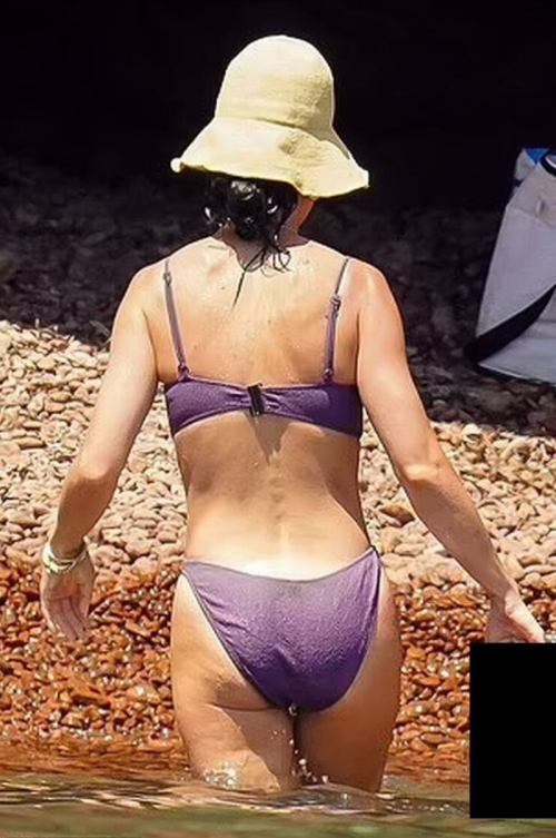 Katy Perry in Bikini at a Beach in France 2