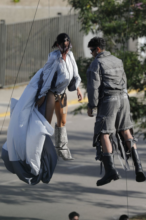 Katy Perry on the Set of Her New Music Video in Barcelona 15