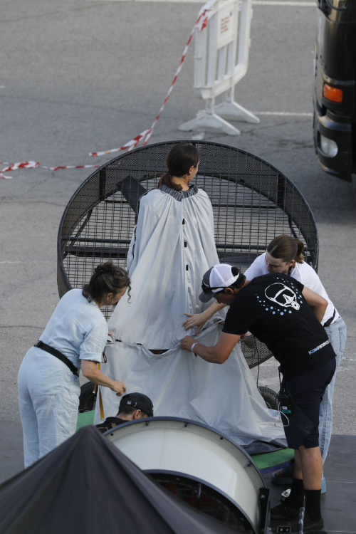 Katy Perry on the Set of Her New Music Video in Barcelona 8