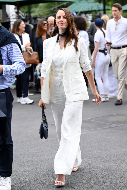 Kaya Scodelario at Wimbledon Tennis Championships in London 1