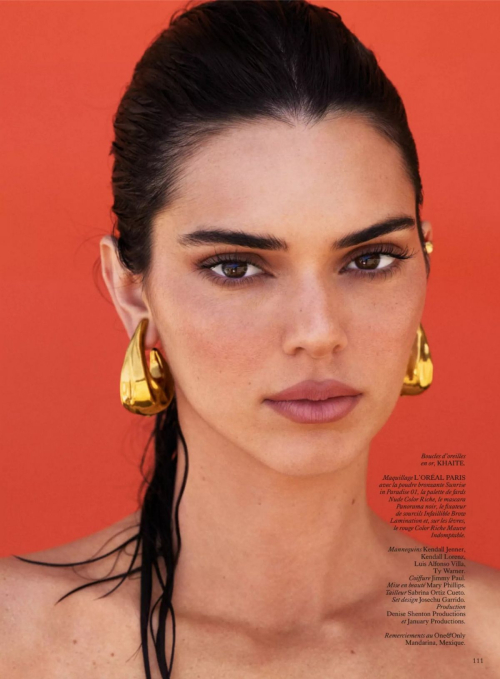 Kendall Jenner in Vogue France 2