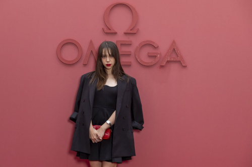 Kim Higelin at Opening Night of Omega House in Paris 1