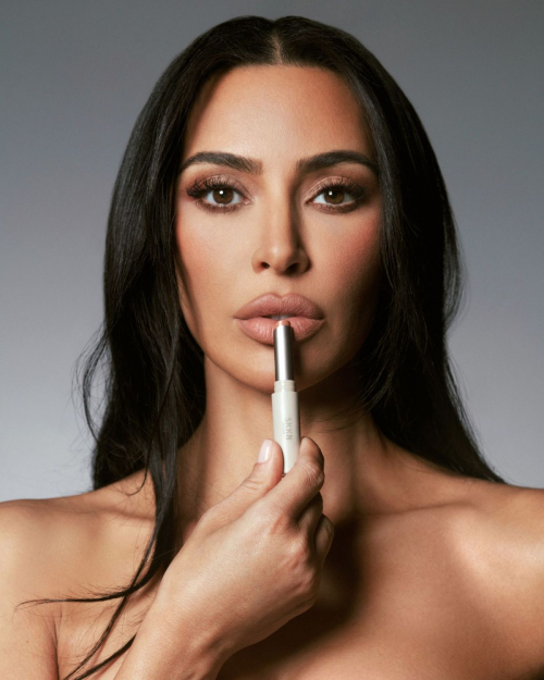 Kim Kardashian for SKKN x Matte Lips and Eyes Campaign 2024 5