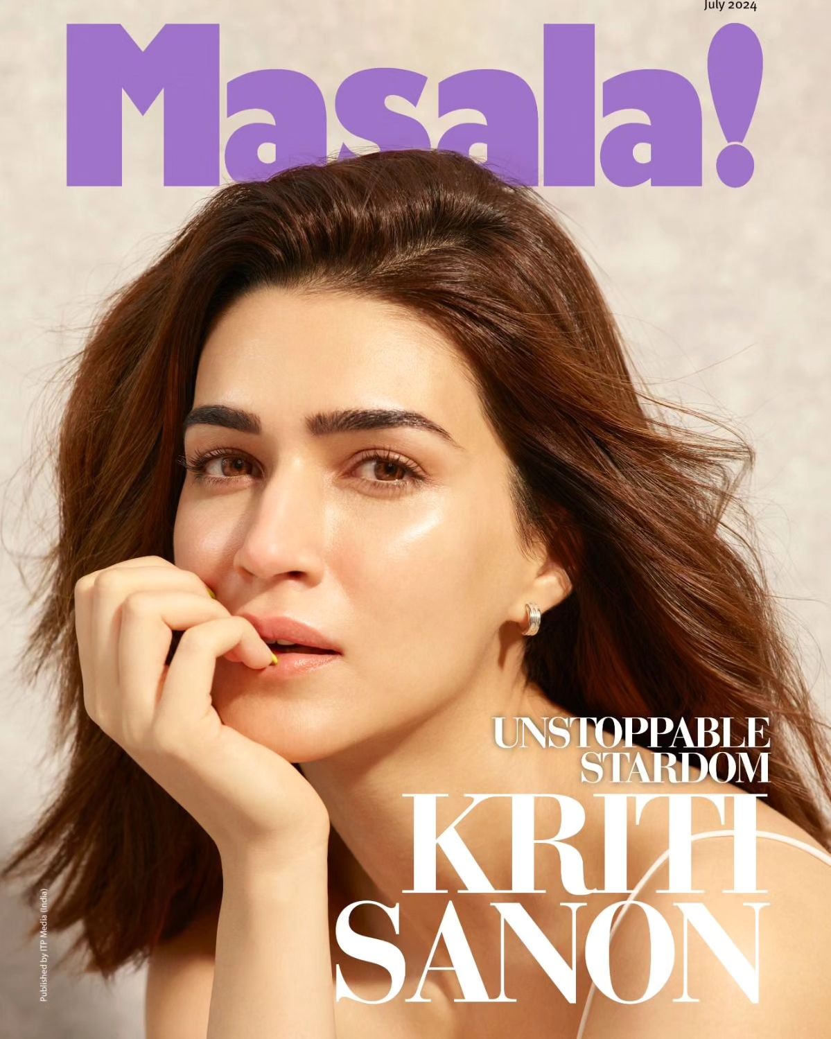 Kriti Sanon Cover Photoshoot for Masala! Magazine, July 2024