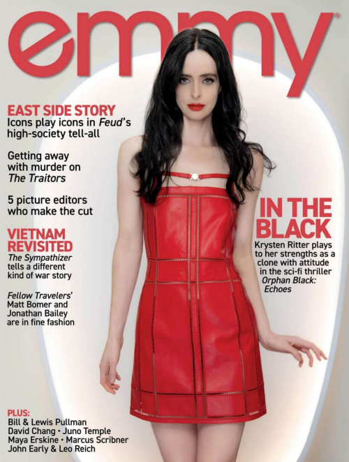 Krysten Ritter in Emmy Magazine June 2024