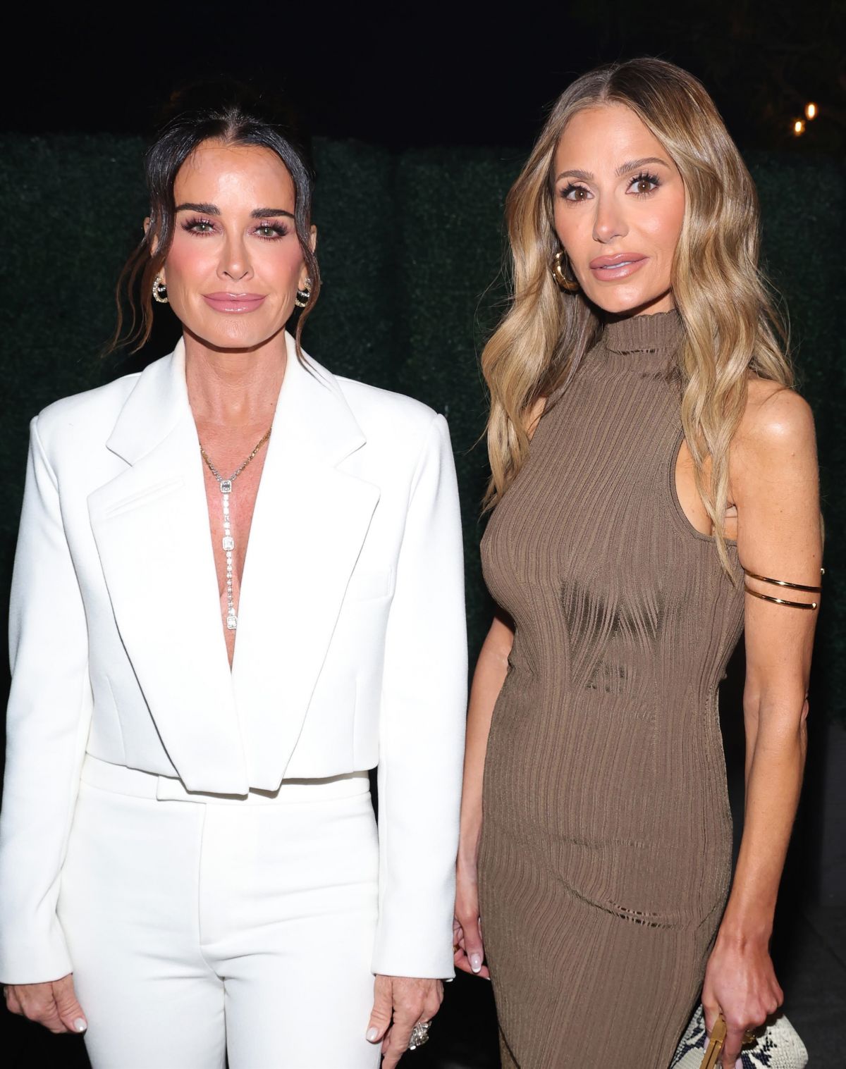 Kyle Richards and Dorit Kemsley at Sutton Green Label Brand Capsule Collection Fashion Show in Hollywood