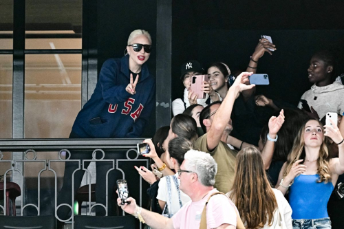 Lady Gaga at Artistic Gymnastics Women’s Qualification at Paris 2024 Olympic Games 2