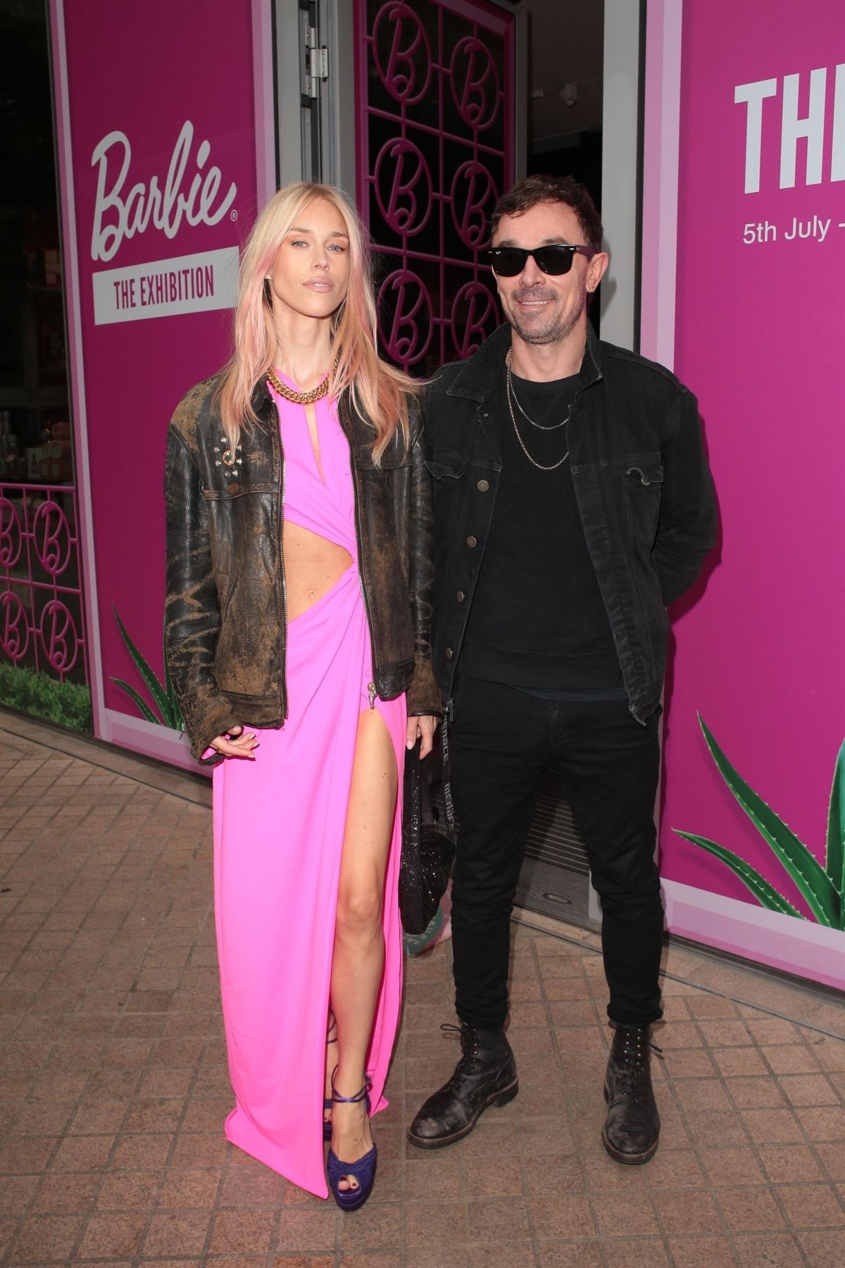 Lady Mary Charteris Arrives at Barbie: The Exhibition Opening Hosted by Adwoa Aboah at Design Museum in London