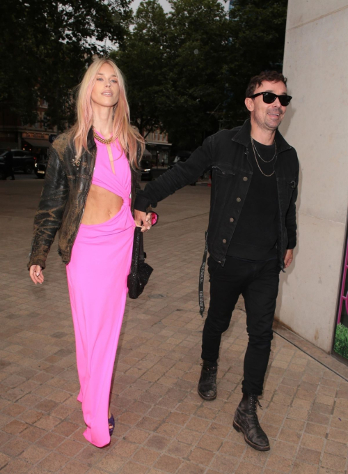 Lady Mary Charteris Arrives at Barbie: The Exhibition Opening Hosted by Adwoa Aboah at Design Museum in London 5