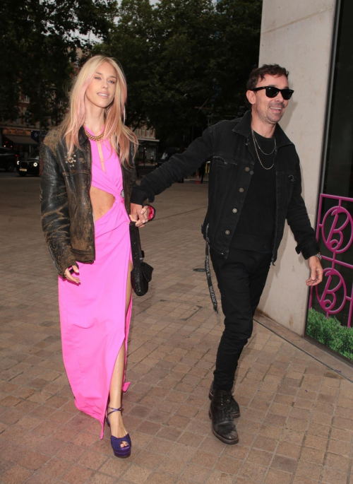 Lady Mary Charteris Arrives at Barbie: The Exhibition Opening Hosted by Adwoa Aboah at Design Museum in London 6