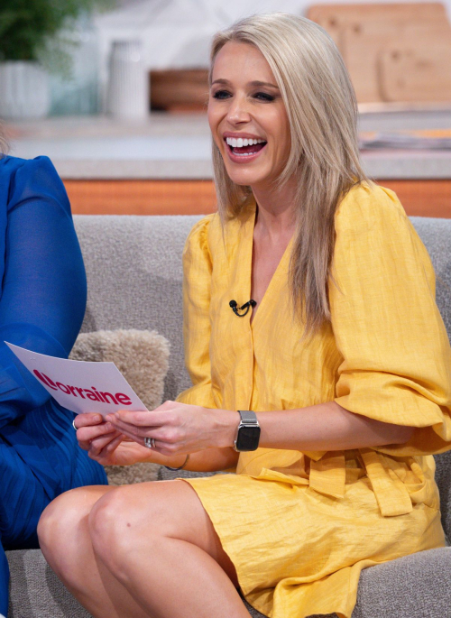 Lara Lewington at Lorraine TV Show in London