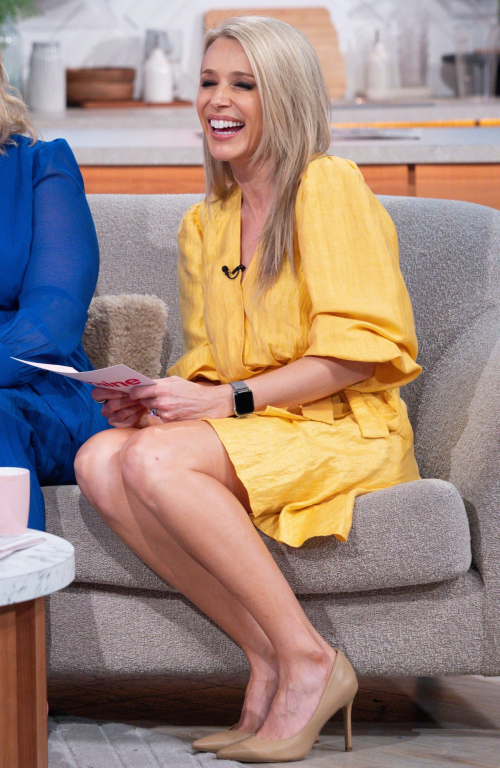 Lara Lewington at Lorraine TV Show in London 2