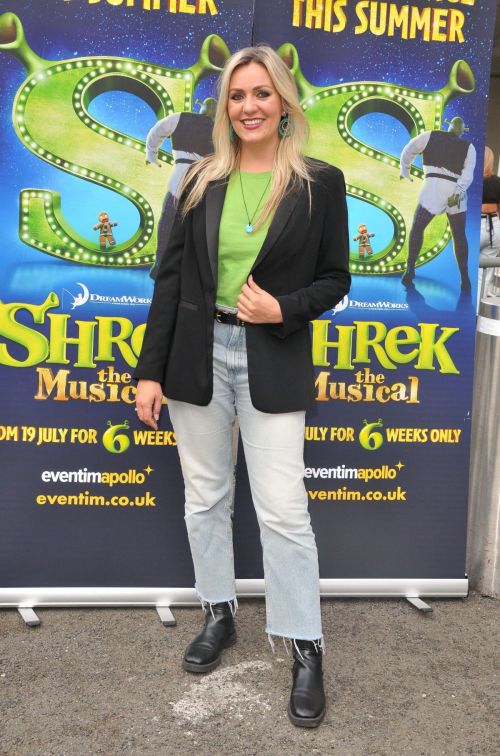 Larissa Eddie at 2024 Shrek the Musical UK Tour Press Night in London