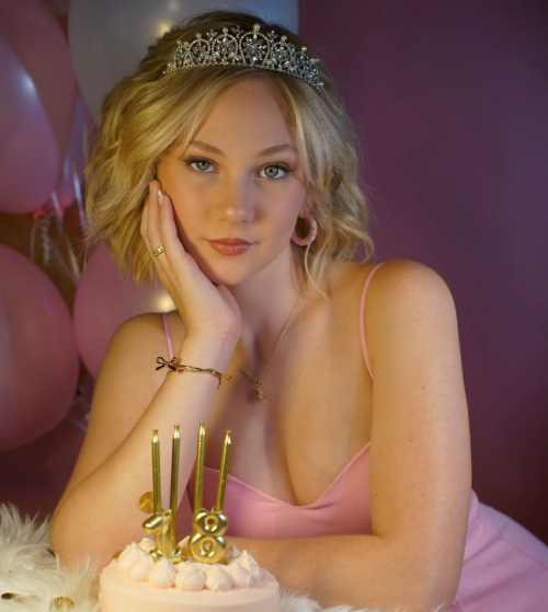 Lily Brooks O'Briant Birthday Photoshoot