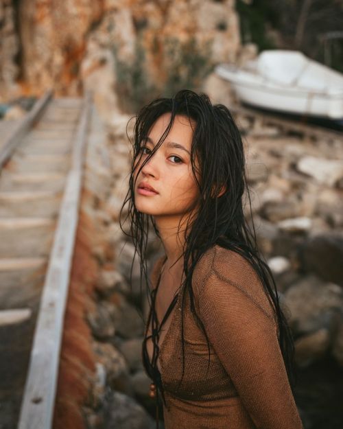 Lily Chee at an Outside Photoshoot, July 2024 3