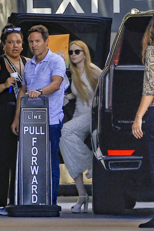 Lindsay Lohan Break Freaky Friday Los Angeles 4