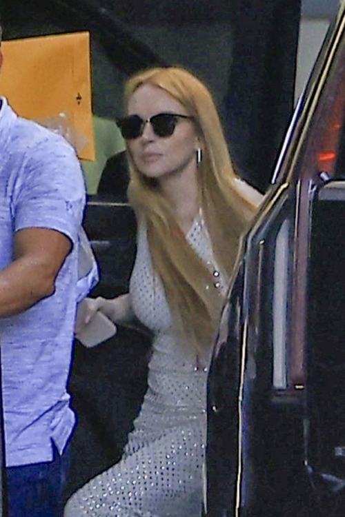 Lindsay Lohan Break Freaky Friday Los Angeles 5