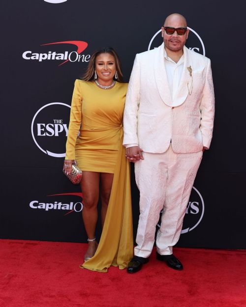 Lorena Cartagena and Fat Joe at 2024 ESPY Awards at Dolby Theatre in Los Angeles