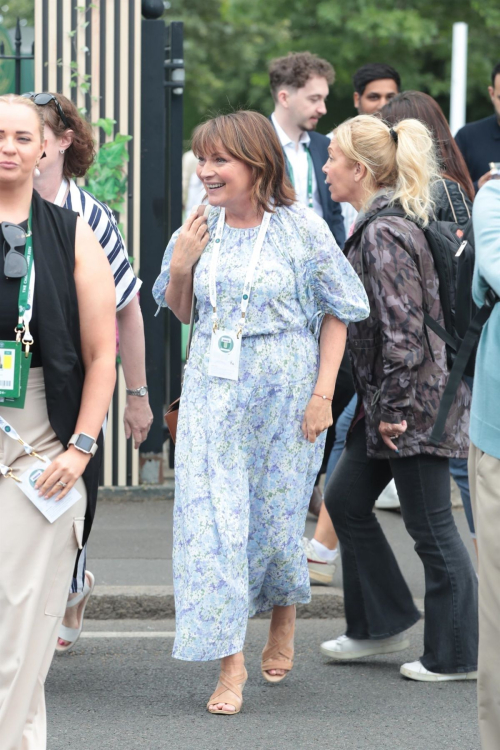 Lorraine Kelly Arrives at 2024 Wimbledon Tennis Championships 1