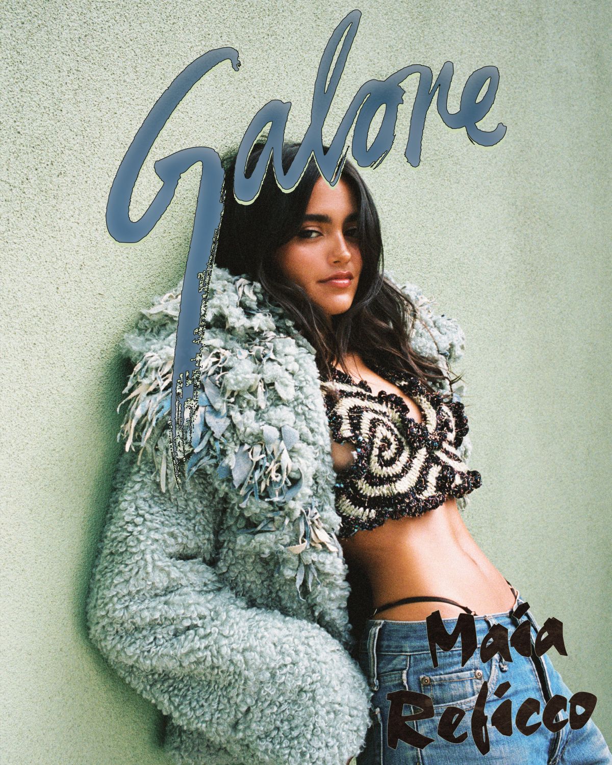 Maia Reficco Photoshoot for Galore Magazine, July 2024