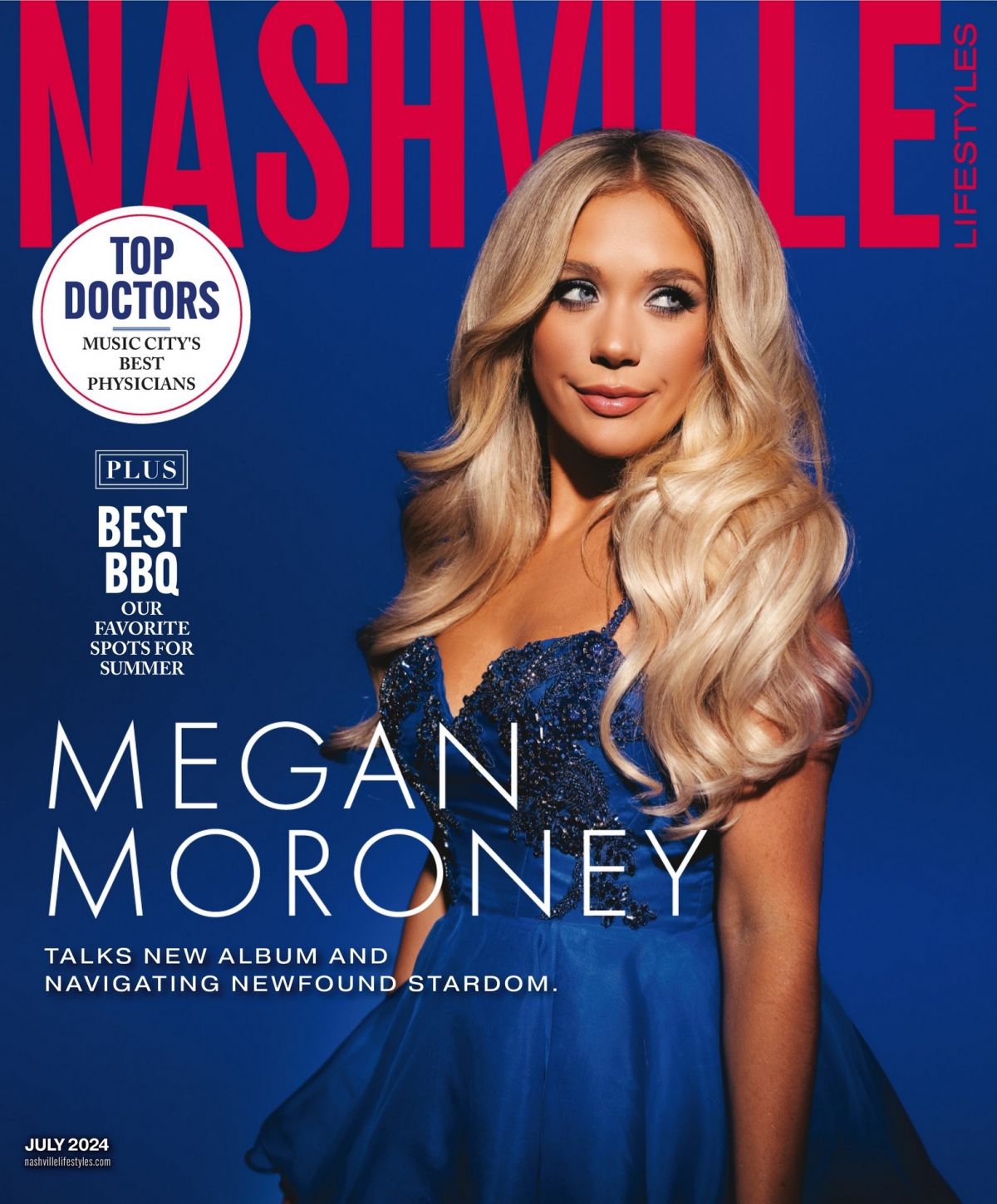 Megan Moroney Nashville Lifestyles Magazine July 2024