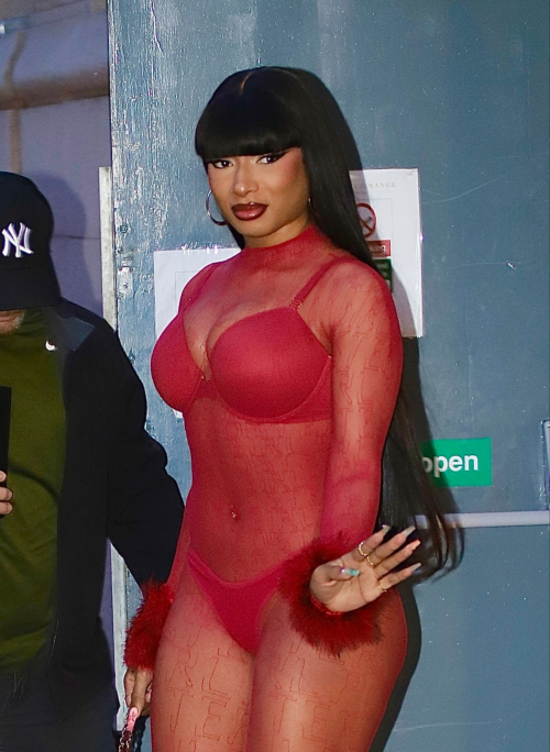 Megan Thee Stallion Night Out Manchester City Centre 2