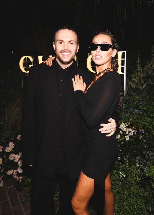 Miley Cyrus Gucci Event Hosted by Miley Cyrus Chateau Marmont Los Angeles 5