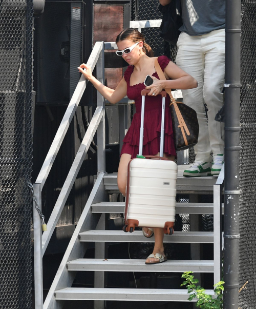 Millie Bobby Brown at a Heliport in Manhattan 1