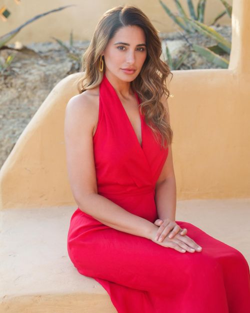 Nargis Fakhri seen in Red Dress - Instagram Photos, June 2024 3