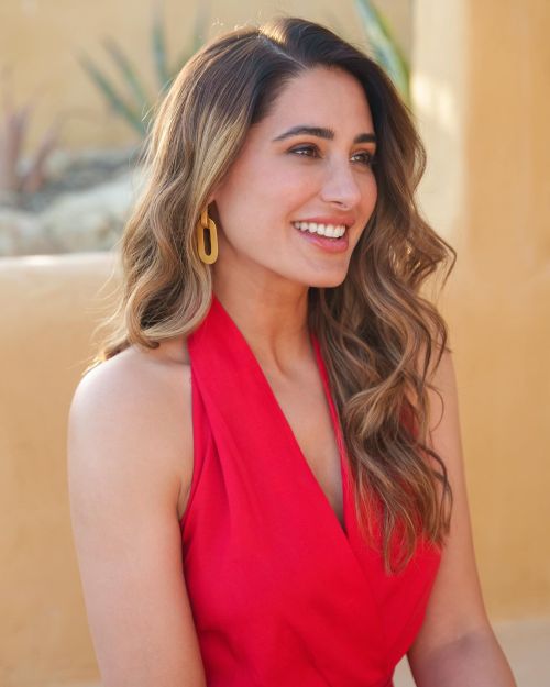 Nargis Fakhri seen in Red Dress - Instagram Photos, June 2024 4