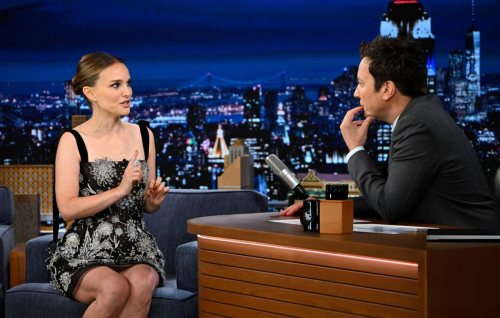 Natalie Portman at Tonight Show Starring Jimmy Fallon New York 6