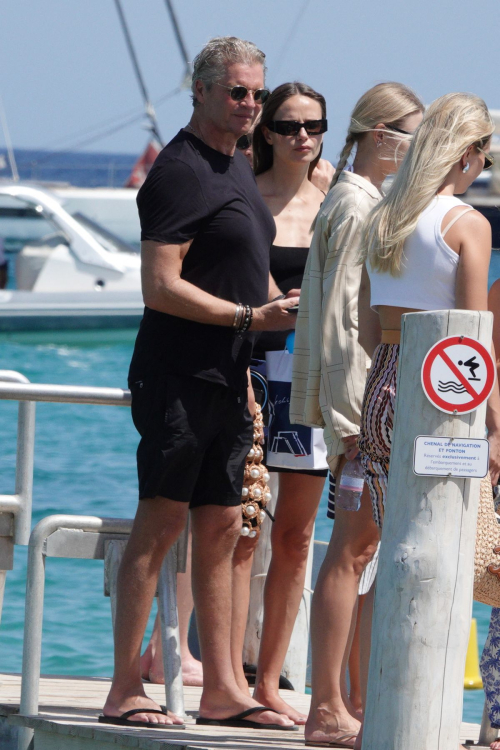 Natasha Poly Out at Pier of Club 55 in Saint Tropez 2