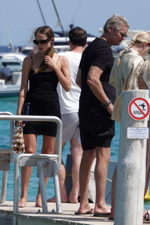 Natasha Poly Out at Pier of Club 55 in Saint Tropez 3