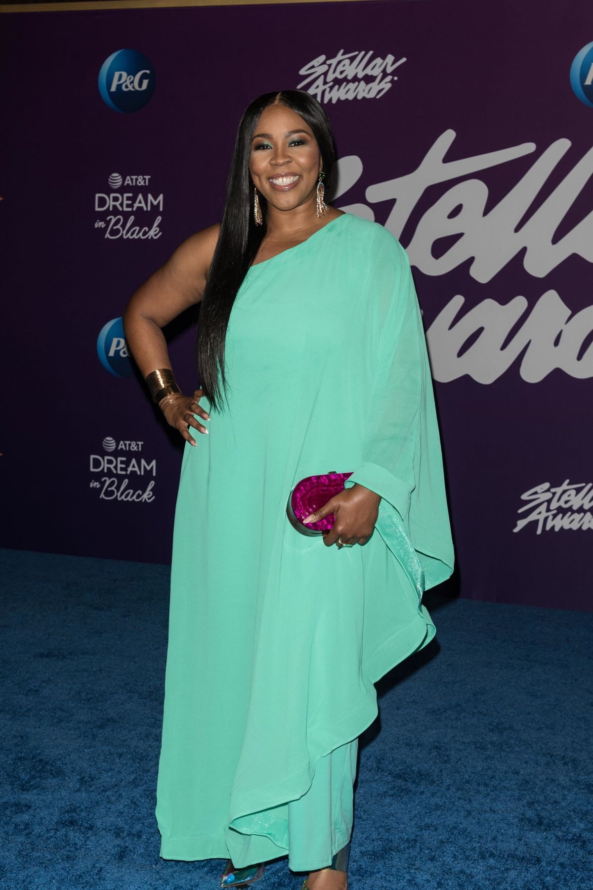 Nia Allen at 39th Annual Stellar Awards in Las Vegas