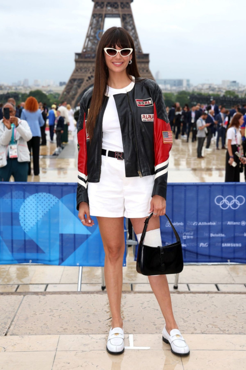 Nina Dobrev at Opening Ceremony of Paris 2024 Olympic Games 4