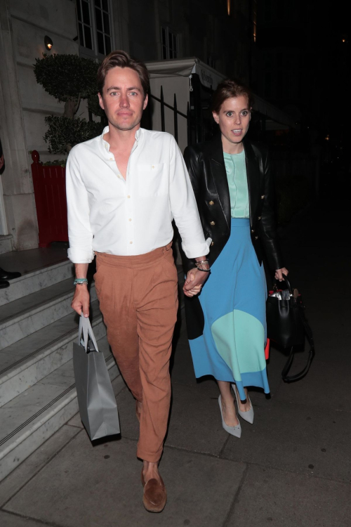 Princess Beatrice at Intimate Dinner Celebrating 20th Anniversary of Maria Sharapova