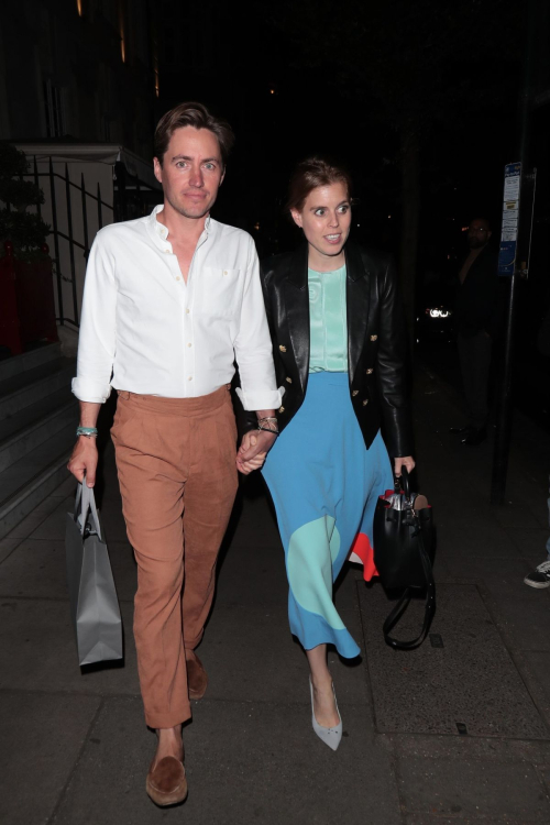 Princess Beatrice at Intimate Dinner Celebrating 20th Anniversary of Maria Sharapova