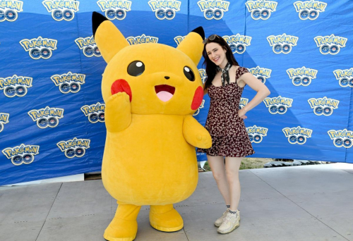 Rachel Brosnahan at Pokemon GO Fest 2024: New York City at Randall