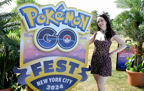 Rachel Brosnahan at Pokemon GO Fest 2024: New York City at Randall