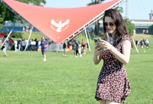 Rachel Brosnahan at Pokemon GO Fest 2024: New York City at Randall