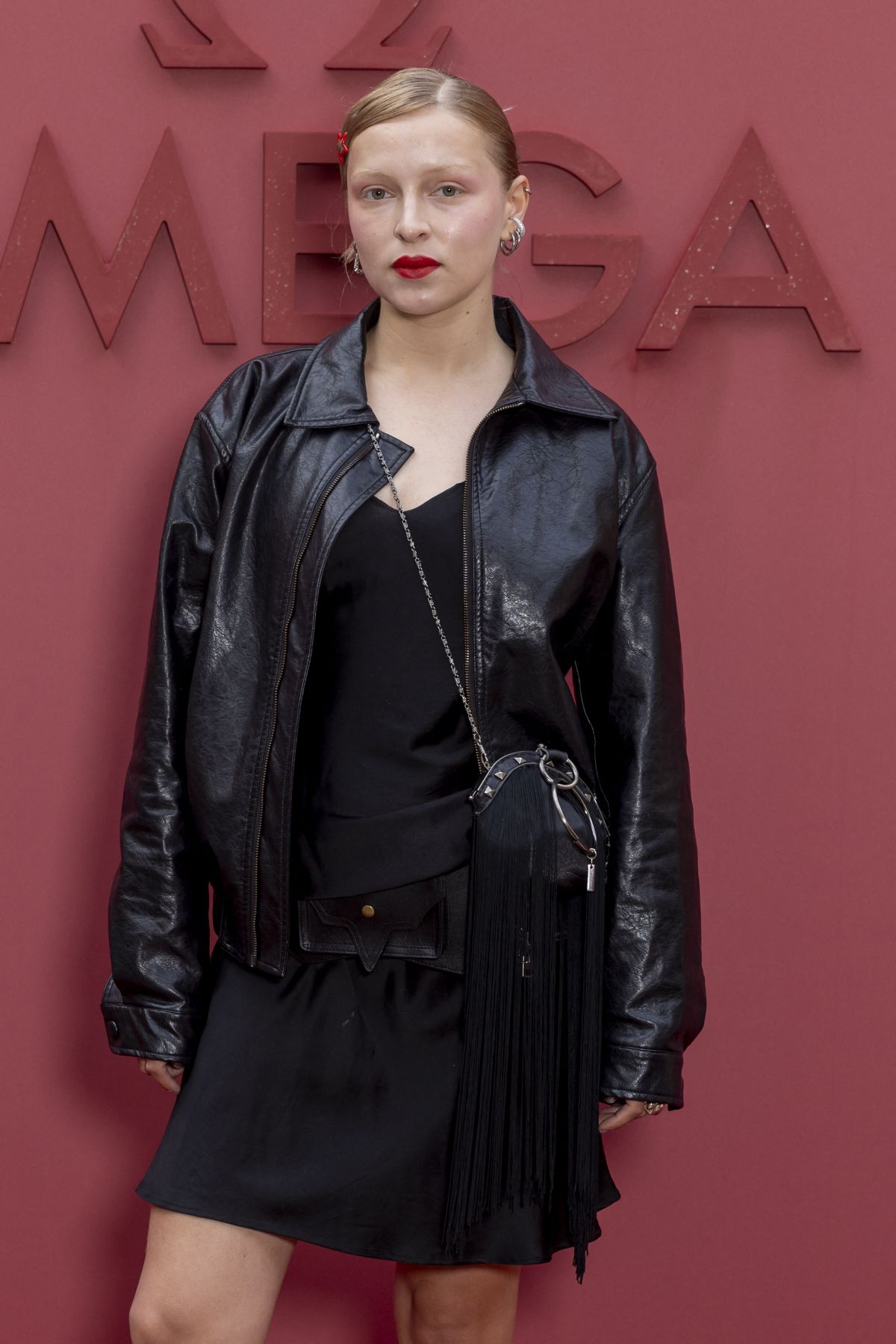 Regina Anikiy at Opening Night of Omega House in Paris