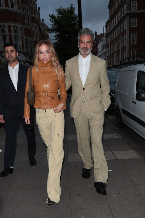 Rita Ora and Taika Waititi at Intimate Dinner Celebrating 20th Anniversary of Maria Sharapova