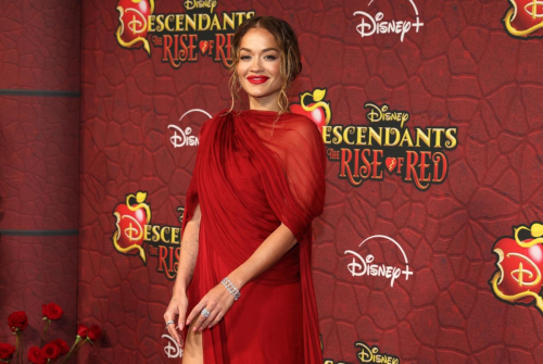 Rita Ora at Descendants The Rise of Red Premiere Walt Disney Studios Burbank 2