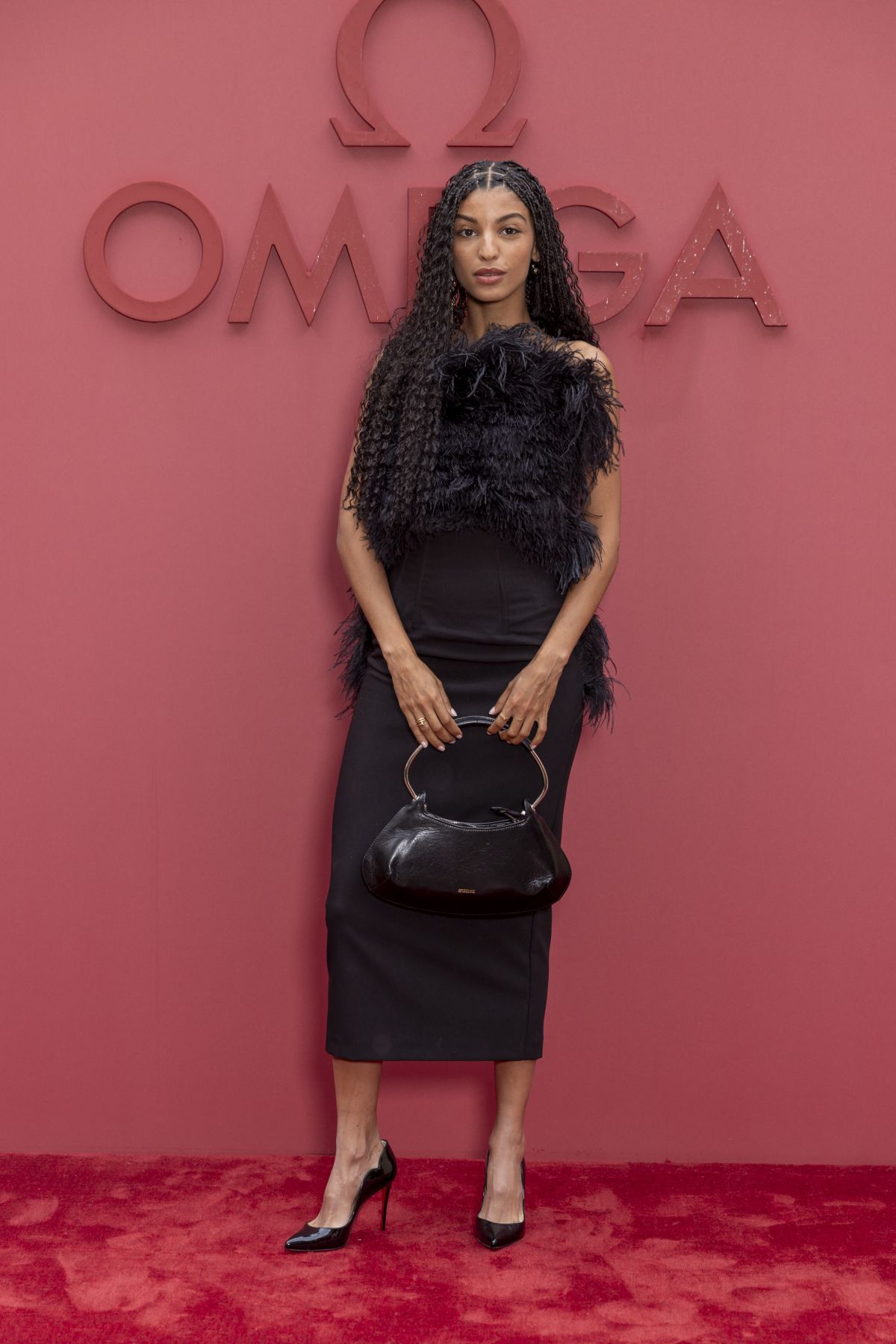 Salwa Rajaa at Opening Night of Omega House in Paris