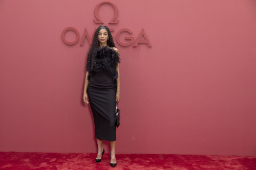 Salwa Rajaa at Opening Night of Omega House in Paris 2