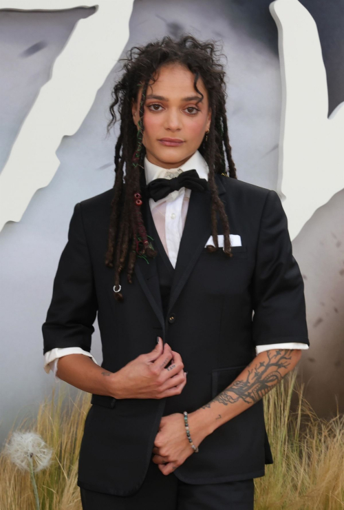 Sasha Lane at Twisters Premiere Regency Village Theatre Westwood 1