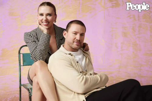 Scarlett Johansson and Channing Tatum for People Magazine 1