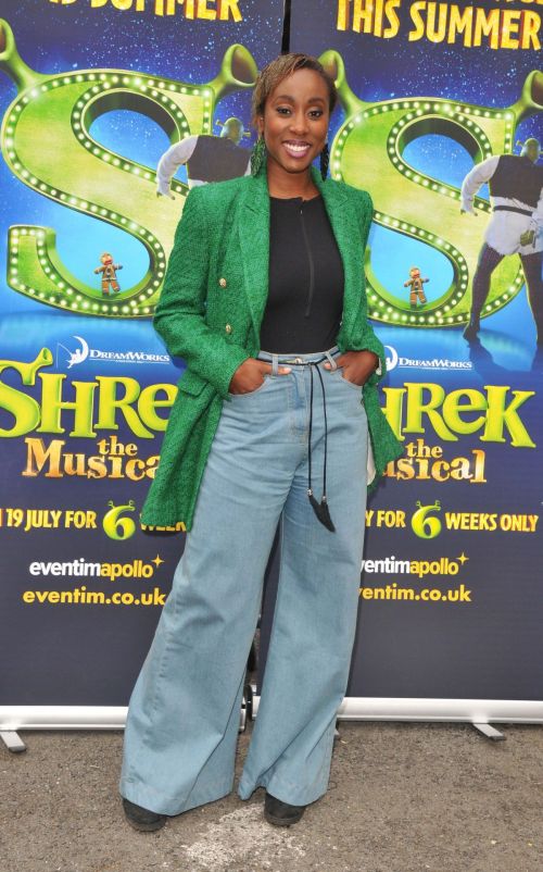 Scarlette Douglas at 2024 Shrek the Musical UK Tour Press Night in London 1