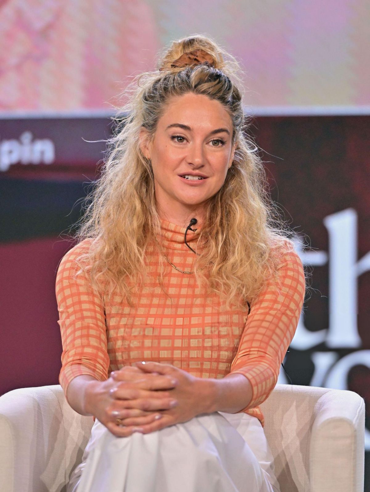 Shailene Woodley Three Women Panel Starz TCA Summer Pasadena