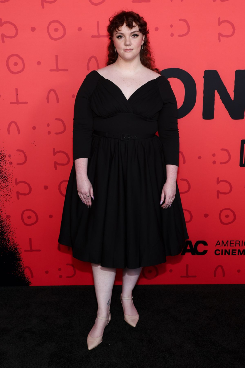 Shannon Purser at Longlegs Premiere Egyptian Theatre Hollywood